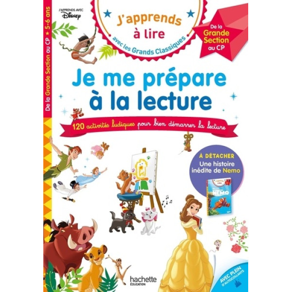 Je me prépare à la lecture - Avec une histoire inédite de Nemo 