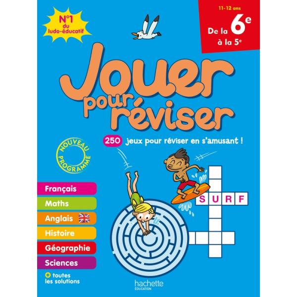 Jouer pour réviser de la 6e à la 5e