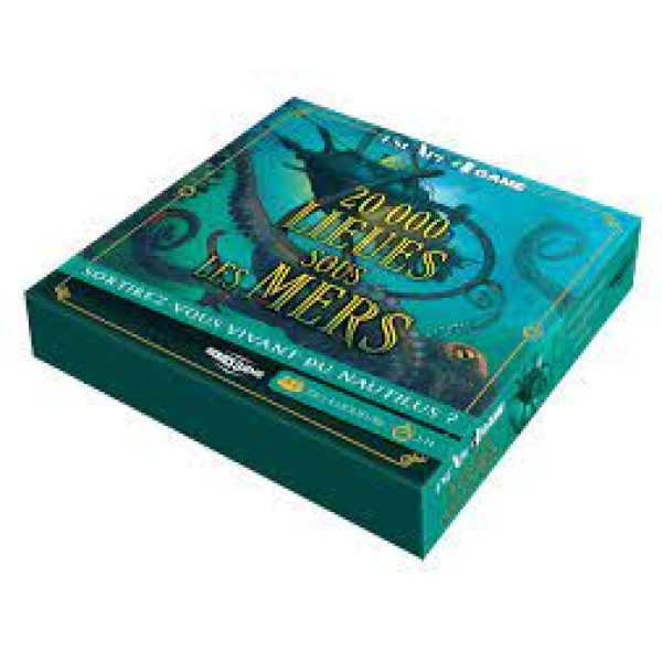 Coffret 20 000 lieues sous les mers - Sortirez-vous vivant du Nautilus? 