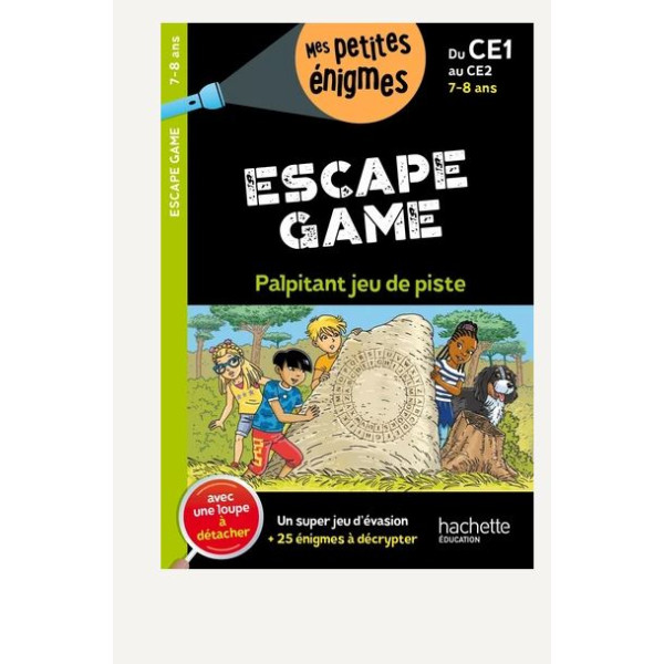 Escape game du CE1 au CE2 - Cahier de vacances