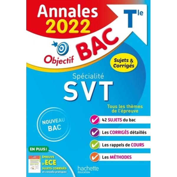 Annales Objectif Bac 2022 Term spé SVT