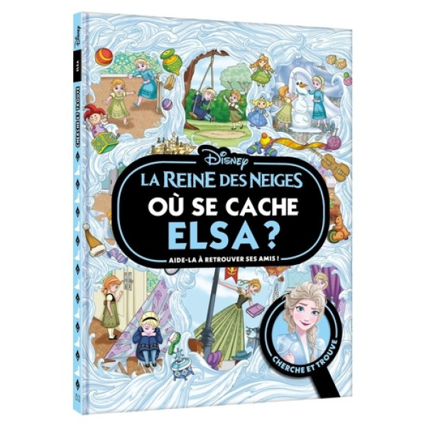 Cherche et trouve -La Reine des Neiges - Où se cache Elsa ?