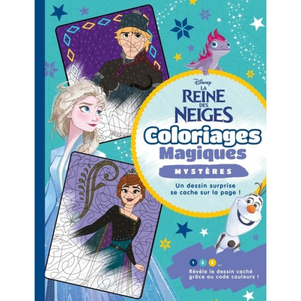 La Reine des Neiges - Coloriages Magiques - Mystères