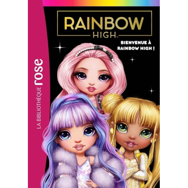 Rainbow High T1 -Bienvenue à Rainbow High -Bib rose