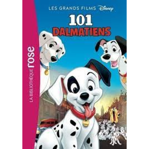 Les grands films Disney T1 -101 dalmatiens -Bib rose