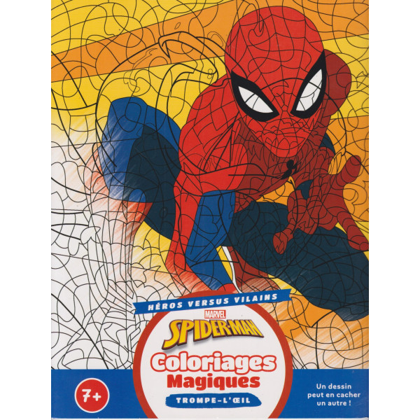 Spider-man -Coloriages magiques