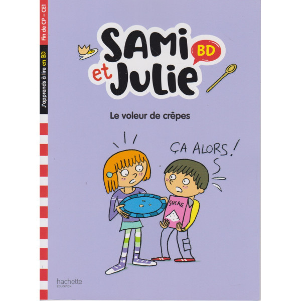 Sami et Julie -Le voleur de crêpes BD