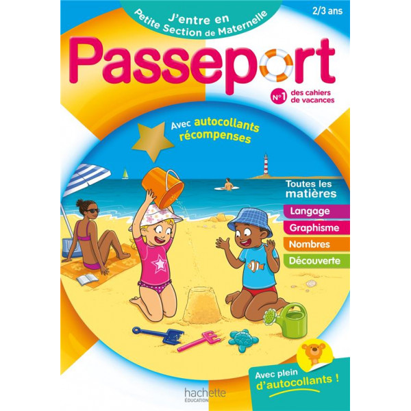 Passeport 2-3 ans -J'entre en petite section de maternelle 