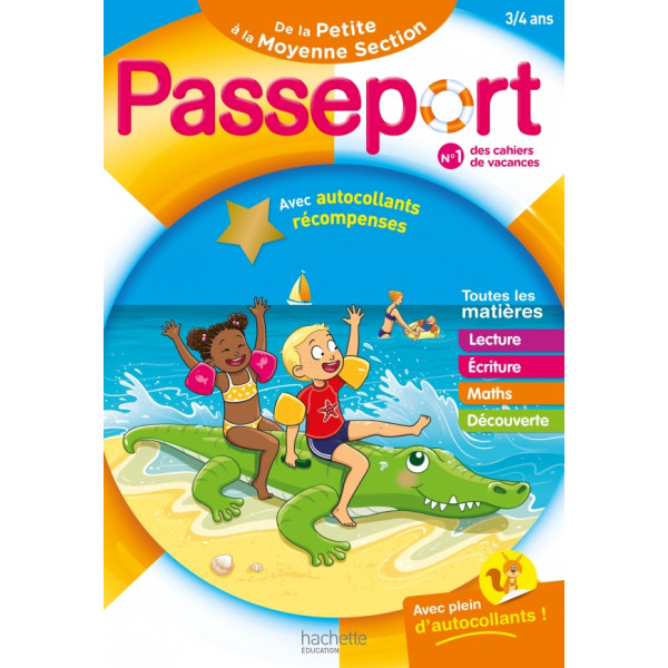 Passeport 3-4 ans -De la PS à la MS 