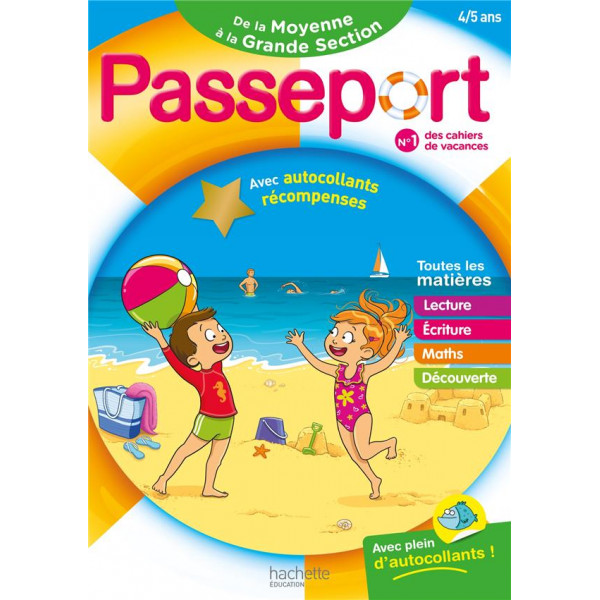 Passeport 4-5 ans -De la MS à la GS