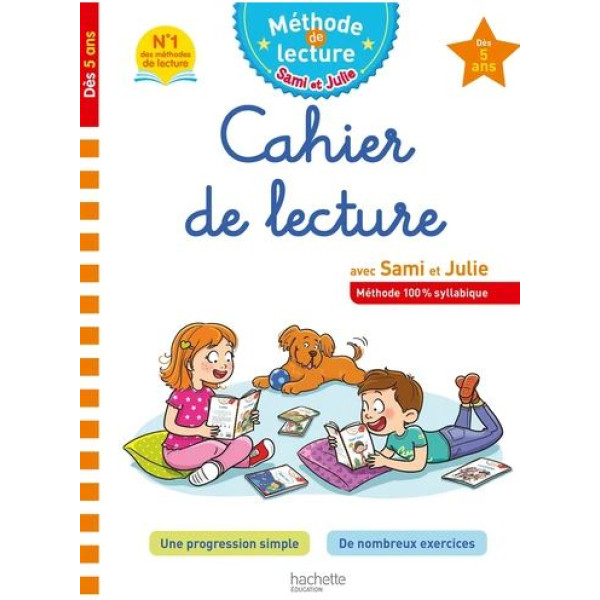 Cahier de lecture avec Sami et Julie N1 -Méthode de lecture 2023