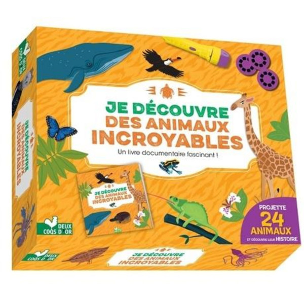 Je découvre des animaux incroyables - Coffret