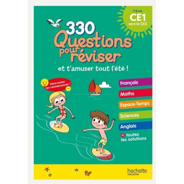 330 Questions pour réviser CE1 vers le CE2 ed2024