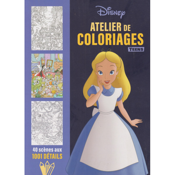  Disney teens - Atelier de coloriages