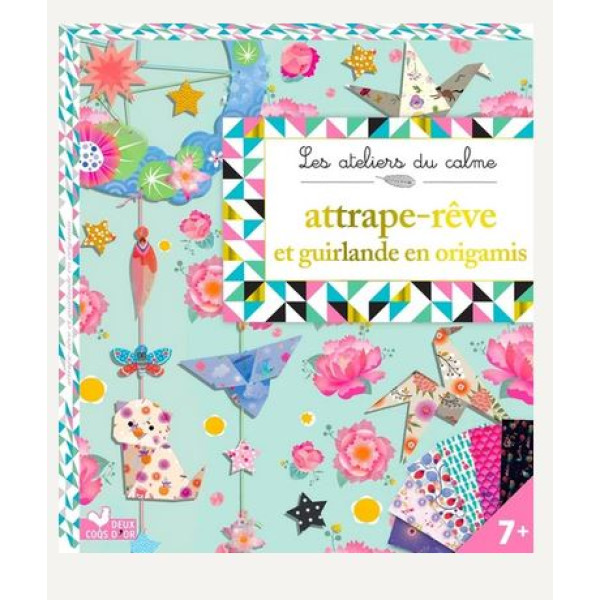 Attrape-rêve et guirlande en origamis