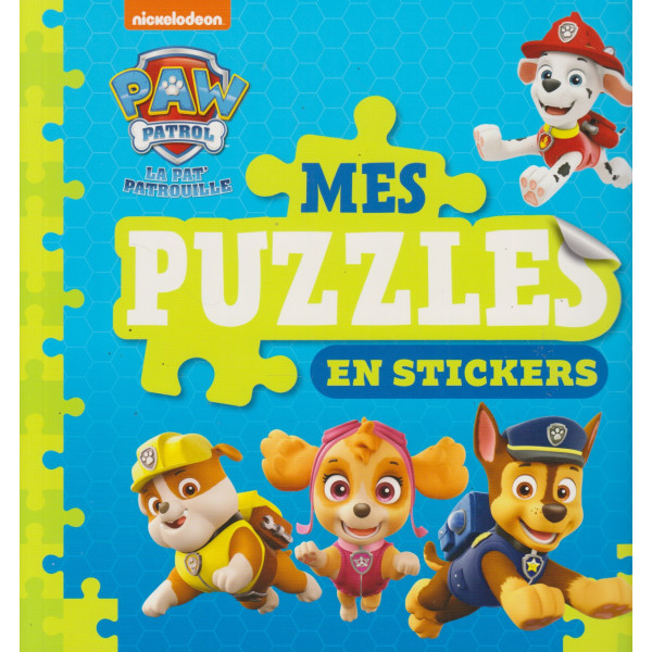 Mes puzzles en stickers -  La Pat' Patrouille