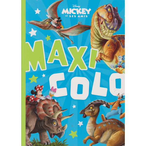 Maxi-colo Mickey et ses amis -Dinosaures