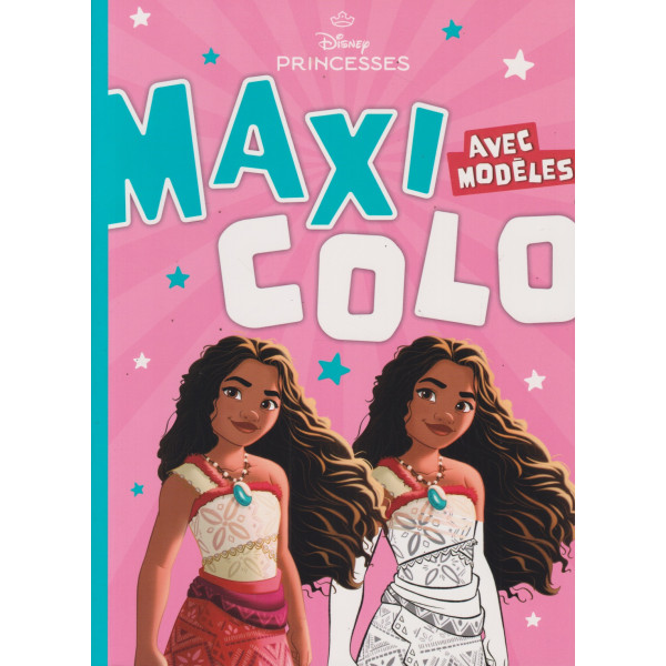 Disney Princess avec modèles -Maxi colo