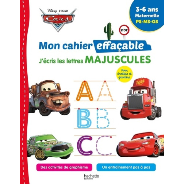 J'écris les lettres majuscules - Maternelle PS-MS-GS