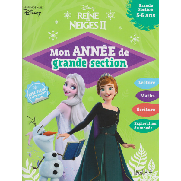 Mon année de grande section - La Reine des Neige II 5-6ans