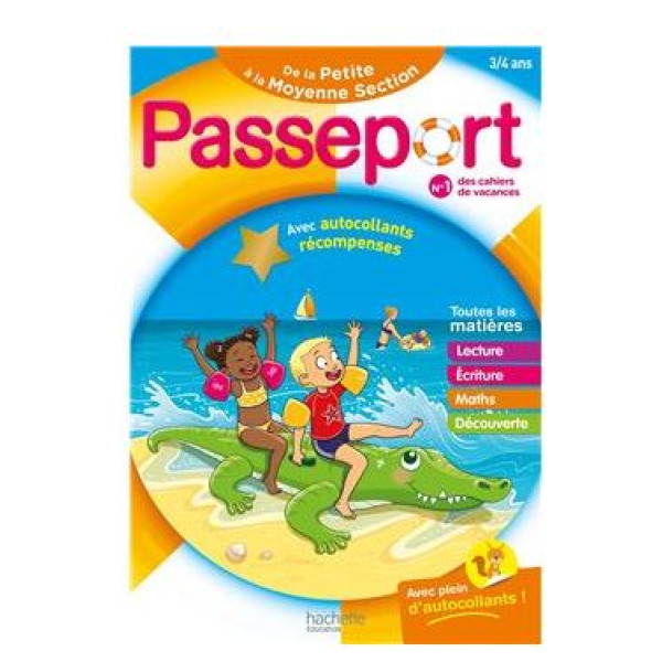 Cahier de vacances - De la Petite à la Moyenne Section