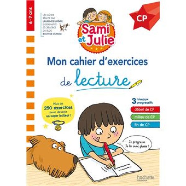 Mon cahier d'exercices de lecture CP