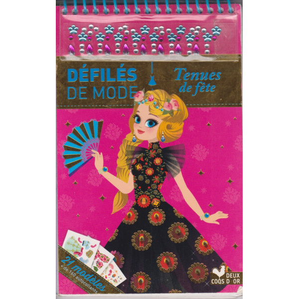 Tenues de fête. 21 modèles, + de 160 autocollants