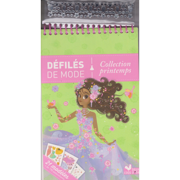 Collection printemps. 21 modèles, + de 190 autocollants
