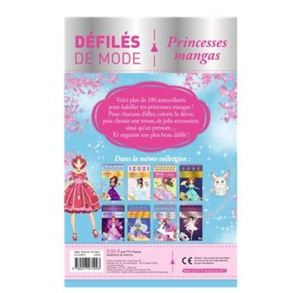 Princesses mangas - Bloc spirale