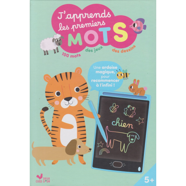 J'apprends les premiers mots - Avec 1 ardoise magique