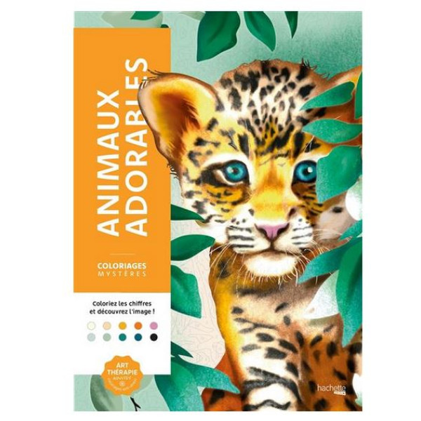 Coloriages mystères - Animaux adorables