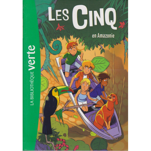 Les Cinq T 40 -  Les Cinq en Amazonie