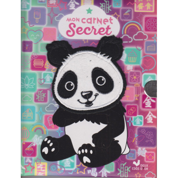 Mon carnet secret -panda