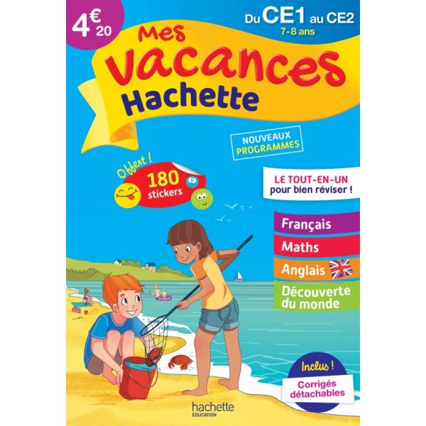 Mes vacances Hachette du CE1 au CE2