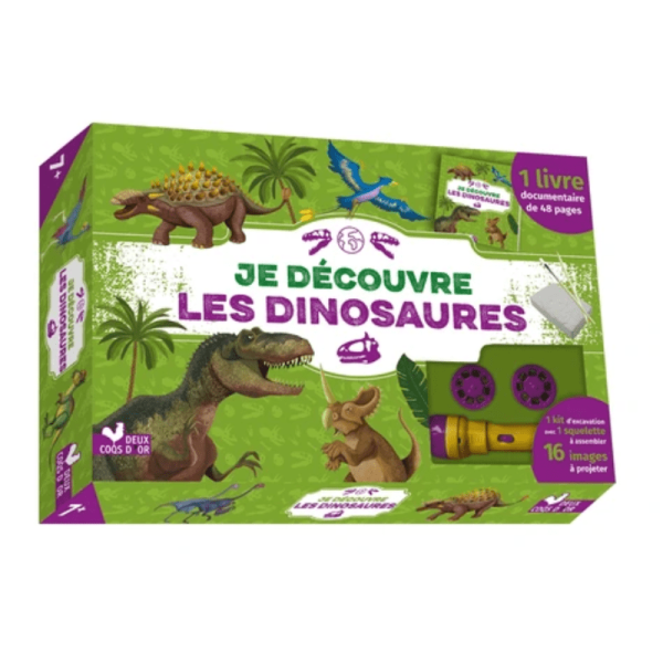Je découvre les dinosaures - Coffret