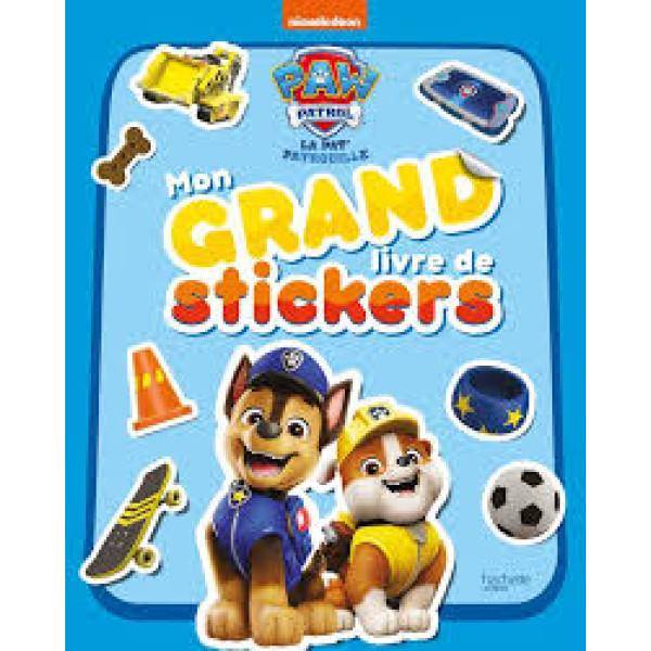 Mon grand livre de stickers La Pat' Patrouille