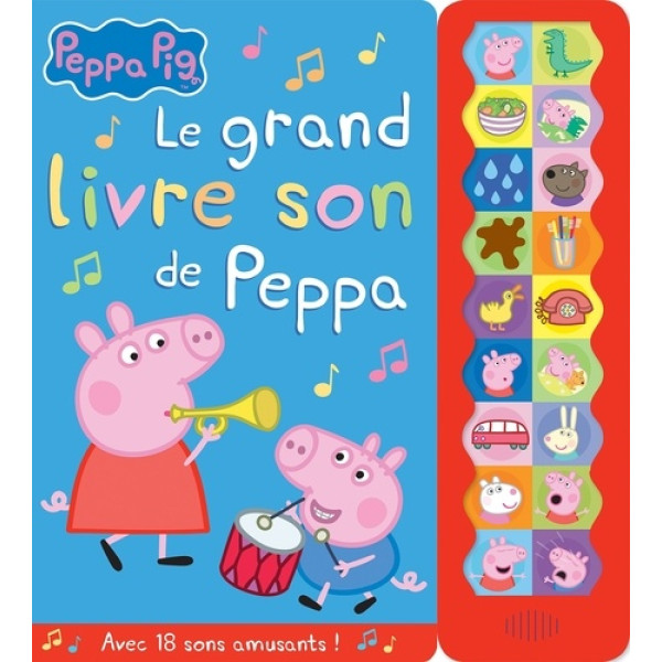 Coffret Le grand livre son de Peppa