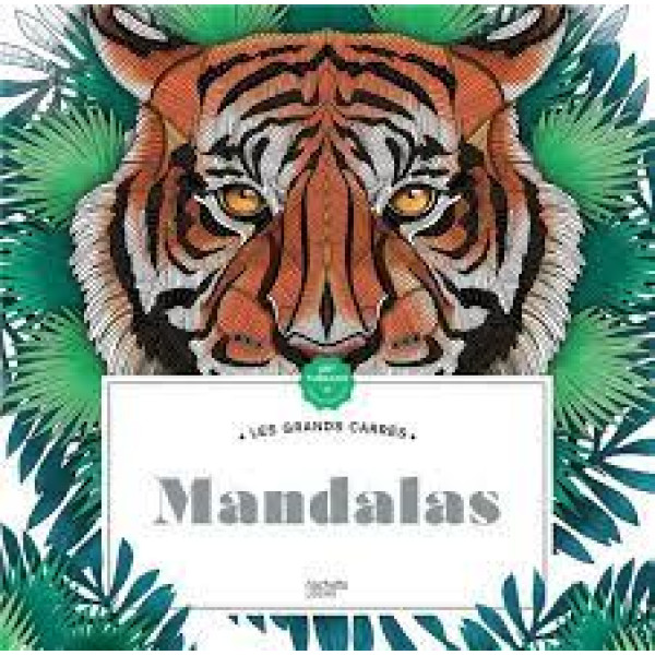 Mandalas -Les grands carrés d'art-thérapie 