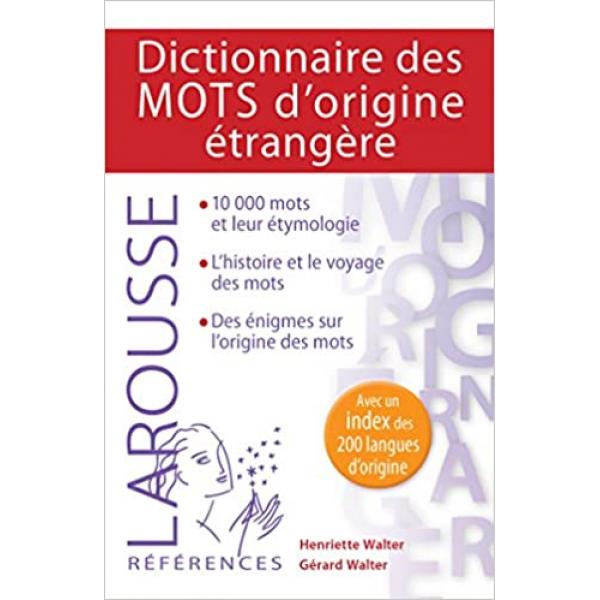 Dictionnaire des mots d'origine étrangère