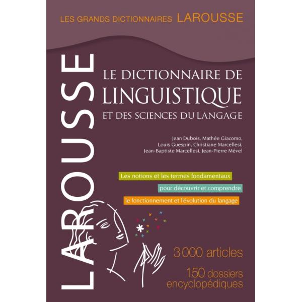 Dictionnaire de linguistique et des sciences du langage