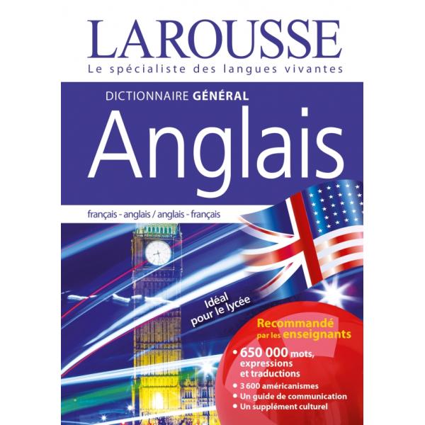 Dictionnaire général anglais fr-ang/ang-fr