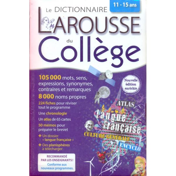 Dic Larousse collège 2020