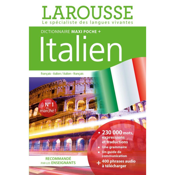 Dictionnaire Maxi poche + Italien - Français-italien   Italien-français