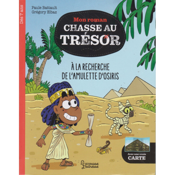 Mon roman chasse au trésor – A la recherche de l’amulette d’Osiris
