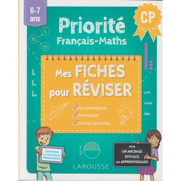 Priorité Français Maths - Mes fiches pour réviser  CP
