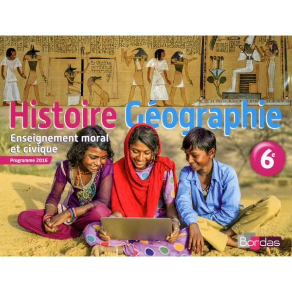 Histoire Géographie EMC 6éme GF prog 2016