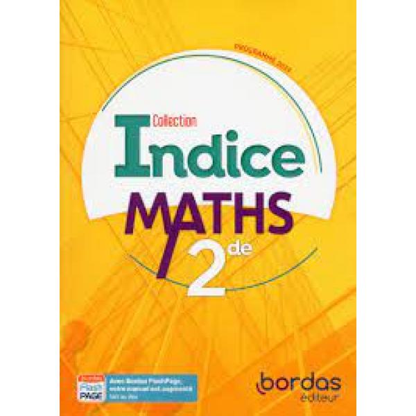 Indice Maths 2de 2019