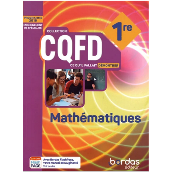 CQFD Maths 1re 2019