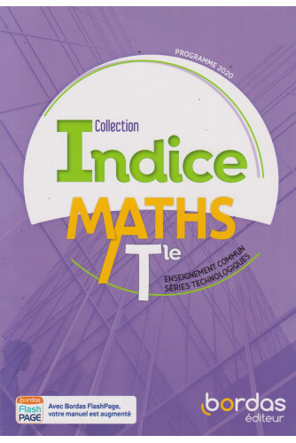 Indice Maths Tle 2020 Indice Maths Tle 2020