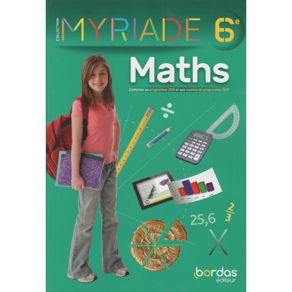 Myriade Maths 6e 2021